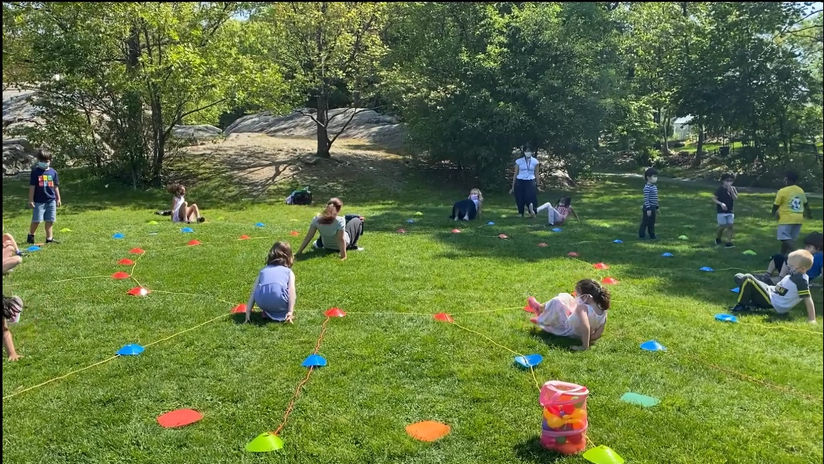 Kindergarten Dance Residency at Eliot School